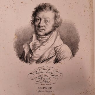 Ampere, André-Marie (1775-1814). - Institut Royal de France. Acad. des Beaux Arts (Geometrie).