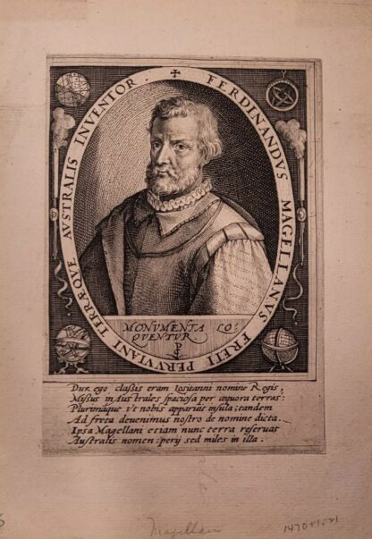 Magellan, Ferdinand  (1480-1521). - Freti Peruviani Terraeque Australis inventor.