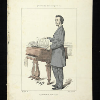 Godard, Benjamin Louis Paul  (1849-1895): - Französischer Komponist.