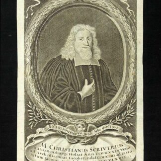 Scriverius, Christian:  (1629-1693): - Pfarrer, Erbauungs- und Volksschriftsteller.
