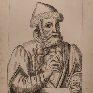 Gutenberg, Johannes  (1397-1468): - Dt. Erfinder des Buchdruckes.