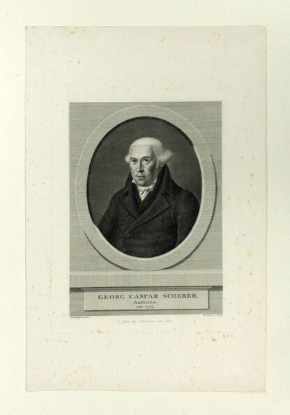 Scherer, Georg Caspar  (1757-1821): - Schweiz. Theologe.