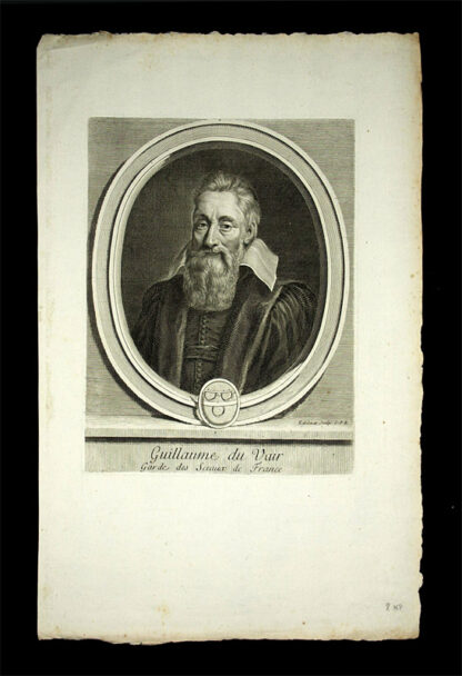 Vair, Guillaume du  (1556-1621): - Französischer Philosoph.