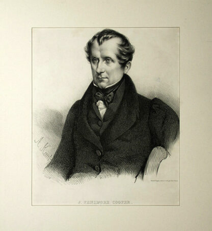 Cooper, James Fenimore  (1789-1851): - Amerikanischer Erzähler.