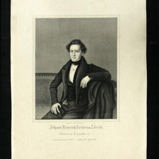 Locher, Johann Heinrich  (1808-1852): - Pfarrer zu Regensberg.