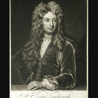 Vanbrugh, John  (1664-1726): - Engl. Architekt und Lustspieldichter.