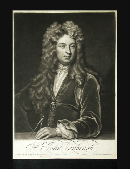 Vanbrugh, John  (1664-1726): - Engl. Architekt und Lustspieldichter.
