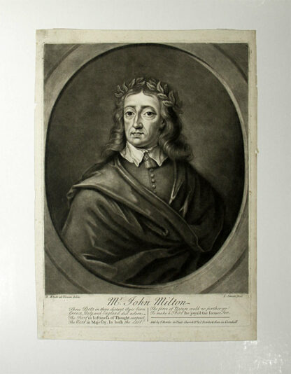 Milton, John  (1608-1674): - Engl. Dichter.