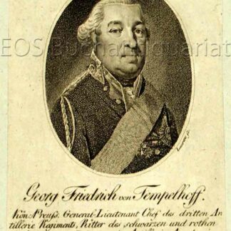 Tempelhoff, Georg Friedrich (1737-1807): - Deutscher Mathematiker, Militärwissenschaftler und Musikschriftsteller.