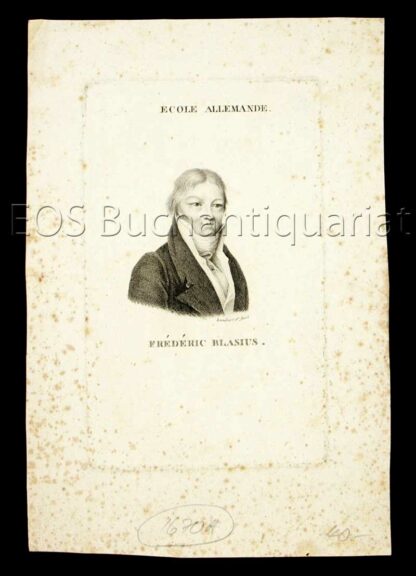 Blasius, Frédéric (1758-1829): - Französischer Violinist und Komponist.