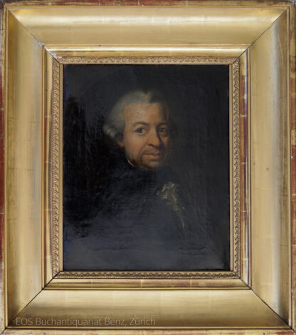 Wyrsch, Johann Melchior (1732–1798): - Porträt von Salomon Gessner.