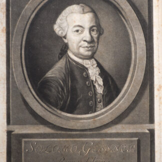 Gessner, Salomon (1730–1788): - Brustbild.