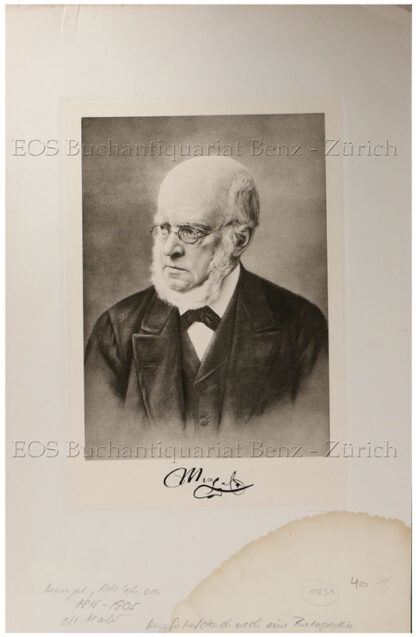 Menzel, Adolph von  (1815-1905): - Deutscher Maler.