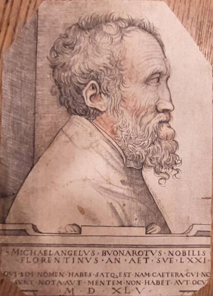Buonarroti, Michelangelo gen. Michelangelo  (1475-1564): - Italienischer Bildhauer, Maler und Architekt.