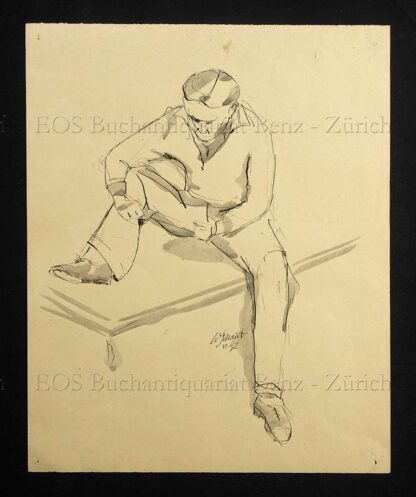 Schauf, W.: - (Lesender).