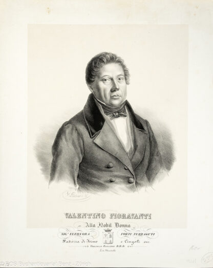 Fioravanti, Valentino  (1770-1837): Ital. Komponist. - Vincenzo Roscioni.