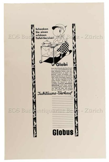 Lips, Robert (1912-1975): - Schenken Sie einen schönen Tafel-Service!