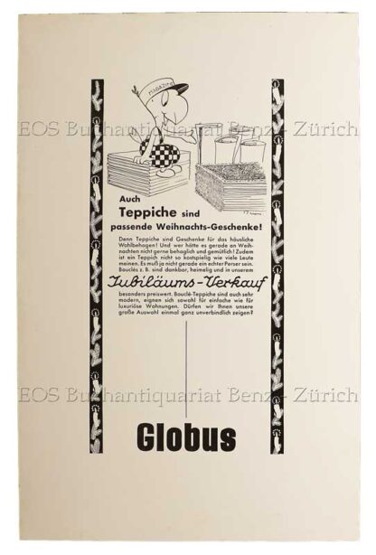 Lips, Robert (1912-1975): - Auch Teppiche sind passende Weihnachts-Geschenke!