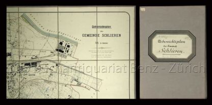 - Uebersichtsplan der Gemeinde Schlieren.