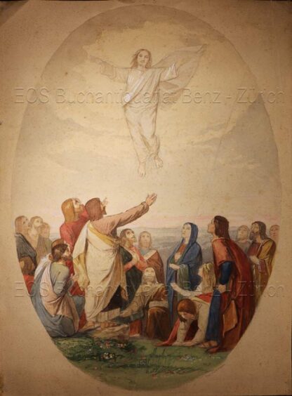 Balmer, Joseph A. (1828-1918): - Christi Himmelfahrt.