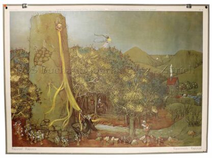 Heussler, Valery (1920 - 2007). - Rapunzel - Raiponce - Raperònzolo - Rapunzel.