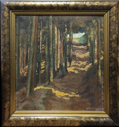 Schellenberg, Jakob Rudolf (1895–1962): - Waldweg.