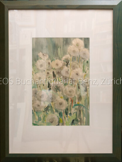 Leu, Ernst (1913–1994): - Verblühter Löwenzahn.