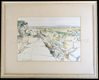 Rabinovitsch, Gregor (1884–1958): - Landschaft um Zürich.