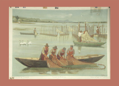 Haefliger, Hans (1898 - 1968): - Fischerei am Bodensee.
