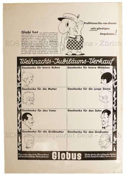 Lips, Robert (1912-1975): - Weihnachts-Jubiläums-Verkauf.