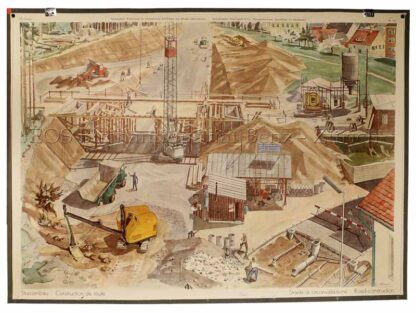 Schaad, Werner (1905-1979): - Strassenbau - Construction de route - Strade di circonvallazione - Road-construction.