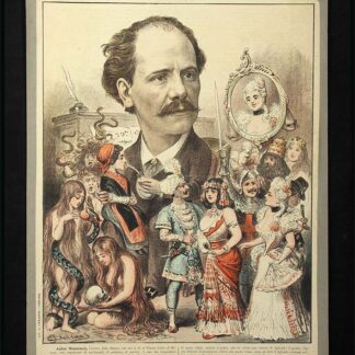 Massenet, Jules Emile Frédéric (1842-1912): - Französischer Komponist.