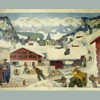Sidler, Alfred (1905-1992): - Winter.