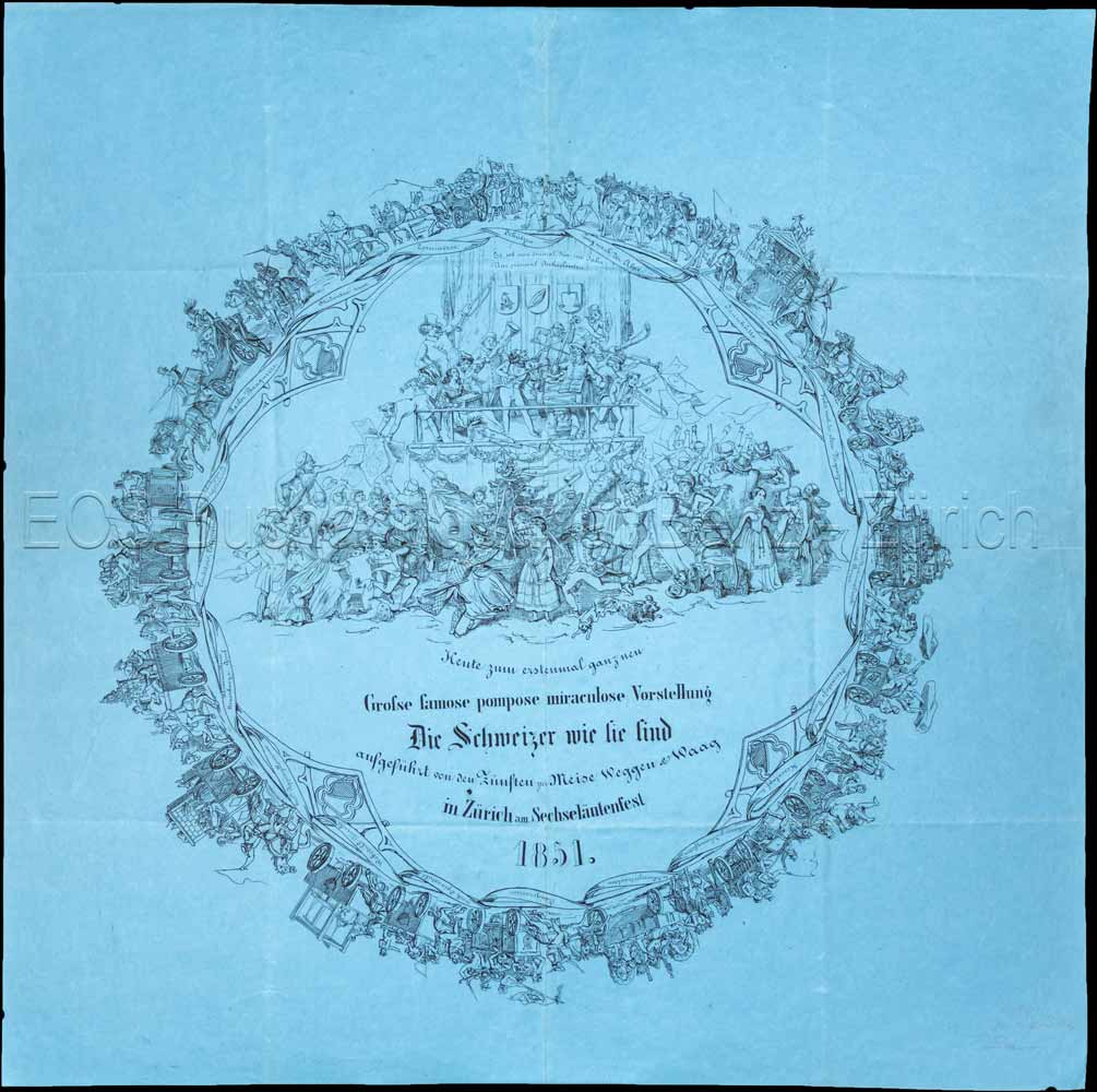 - Grosse, famose, pompose, miraculose Vorstellung: Die Schweizer wie sie sind.