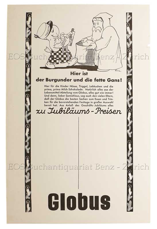 Lips, Robert (1912-1975): - Hier ist der Burgunder und die fette Gans!