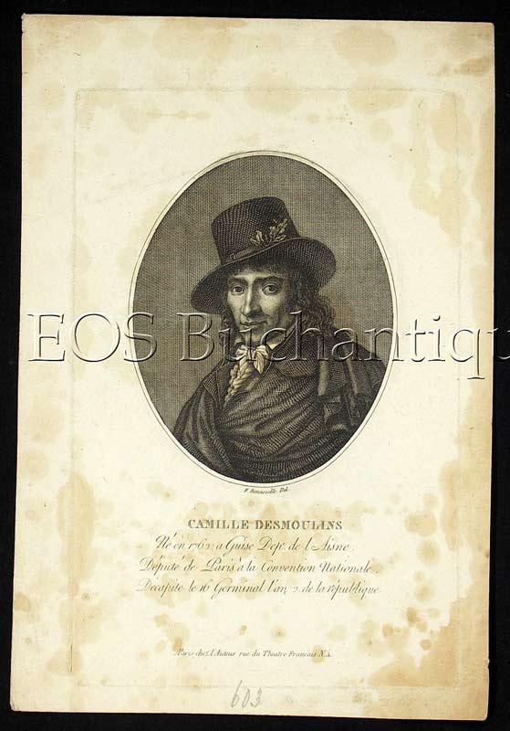 Desmoulins, Camille (1760-1794): - Franz. Revolutionär u. Schriftsteller.