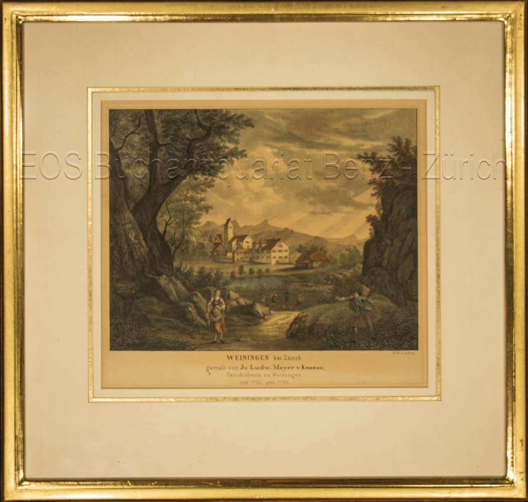 Meyer, Johann Ludwig von Knonau (1705–1785): - Weiningen bei Zürich.