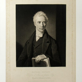 Taylor, Edward (1784-1863): - Musikschriftsteller, Dozent und Wissenschaftler.