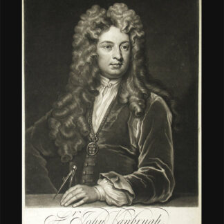 Vanbrugh, John  (1664-1726): - Engl. Architekt und Lustspieldichter.