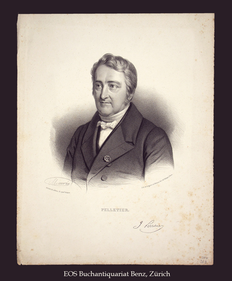 Pelletier, Pierre-Joseph (1788-1842): - Franz. Chemiker.