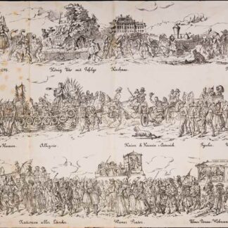 - Nicht dokumentiertes Einzelblatt einer wohl «offiziellen» Sechseläuten-Ausgabe.