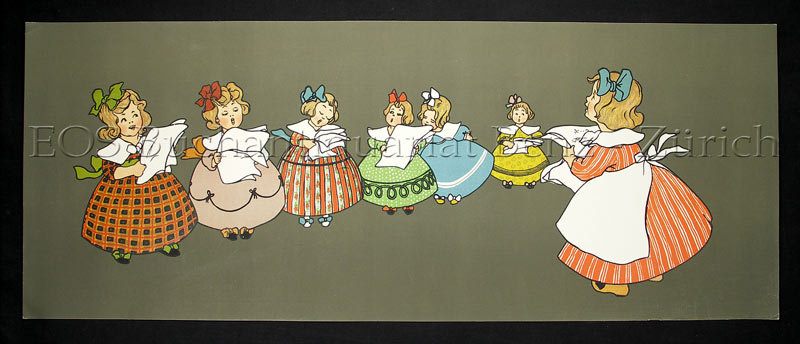 Anonym: - (7 singende Kinder).