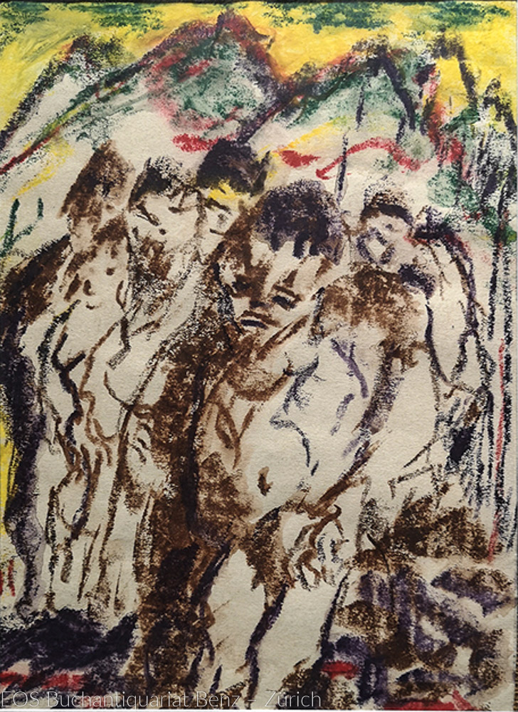 Eckertz, Waldemar (1878–1947): - (Menschengruppe).