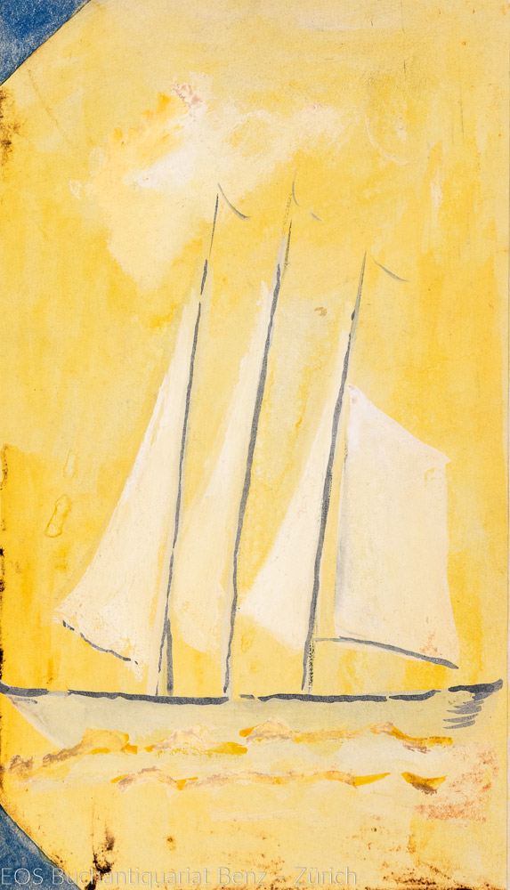 Eckertz, Waldemar (1878–1947): - Segelschiff (Dreimaster).