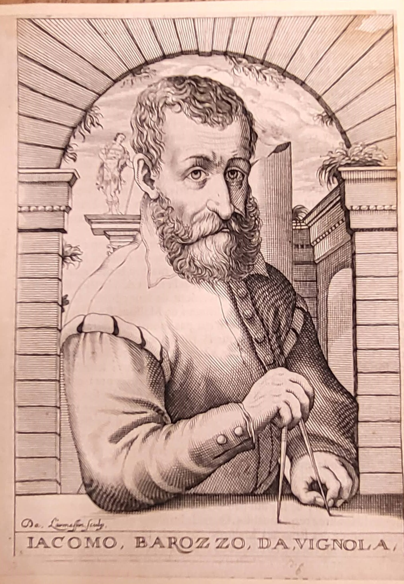 Barozzi da Vignola, Giacomo (1507-1573): - Italienischer Architekt.