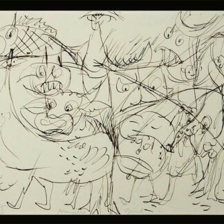 Fischer, Hans (1909 - 1958) genannt fis: - Neujahrs-Spuk.