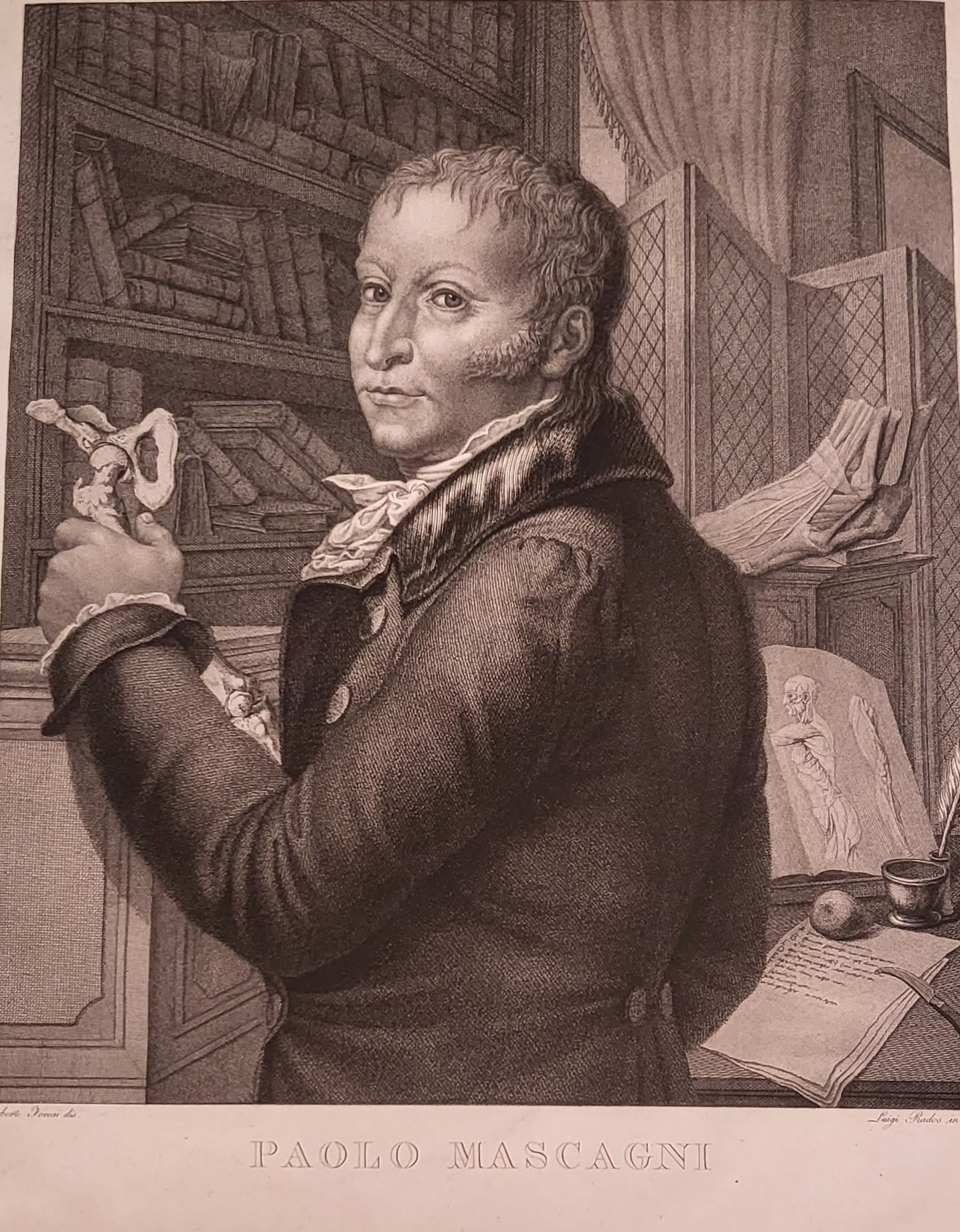 Mascagni, Paolo (1735-1815): - Italien. Arzt.