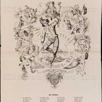 - Illustrirtes Sechseläuten-Blatt. 1850.