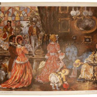 Beretta, Emilio (1907-1974): - Mode 1850 - La mode - Moda - Fashion.