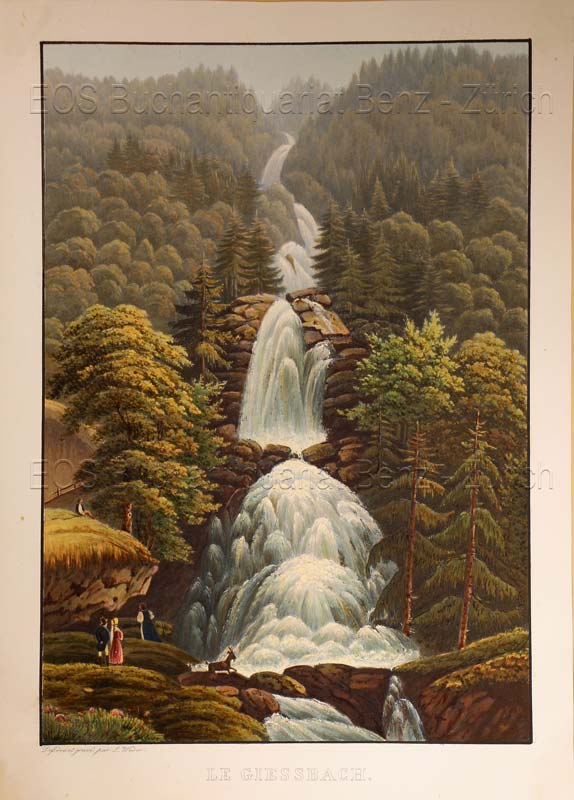 Weber, Lukas (1811-1860): - Le Giessbach.